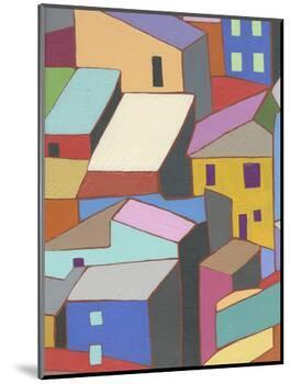 Rooftops in Color II-Nikki Galapon-Mounted Art Print