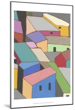 Rooftops in Color VII-Nikki Galapon-Mounted Art Print