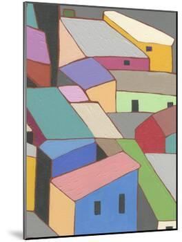 Rooftops in Color VII-Nikki Galapon-Mounted Art Print