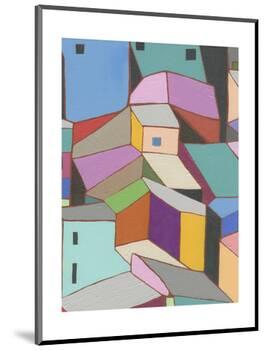 Rooftops in Color VIII-Nikki Galapon-Mounted Art Print