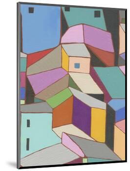 Rooftops in Color VIII-Nikki Galapon-Mounted Art Print