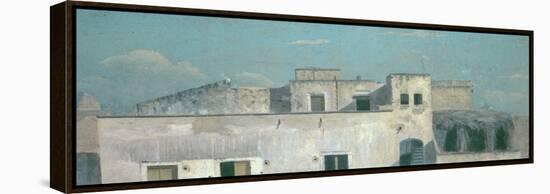 Rooftops in Naples, 18th Century-Thomas Jones-Framed Premier Image Canvas