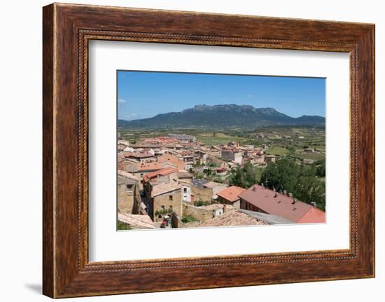 Rooftops in San Vicente De La Sonsierra, La Rioja, Spain, Europe-Martin Child-Framed Photographic Print