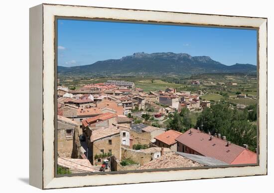 Rooftops in San Vicente De La Sonsierra, La Rioja, Spain, Europe-Martin Child-Framed Premier Image Canvas