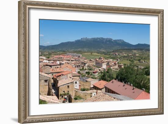 Rooftops in San Vicente De La Sonsierra, La Rioja, Spain, Europe-Martin Child-Framed Photographic Print