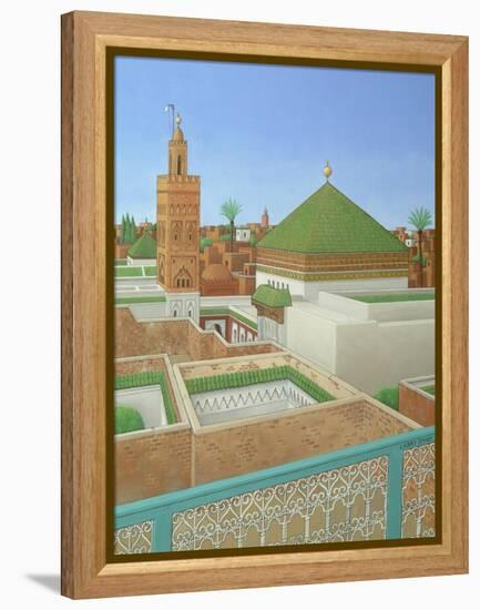 Rooftops, Marrakech-Larry Smart-Framed Premier Image Canvas