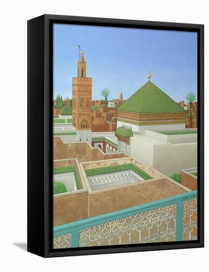 Rooftops, Marrakech-Larry Smart-Framed Premier Image Canvas