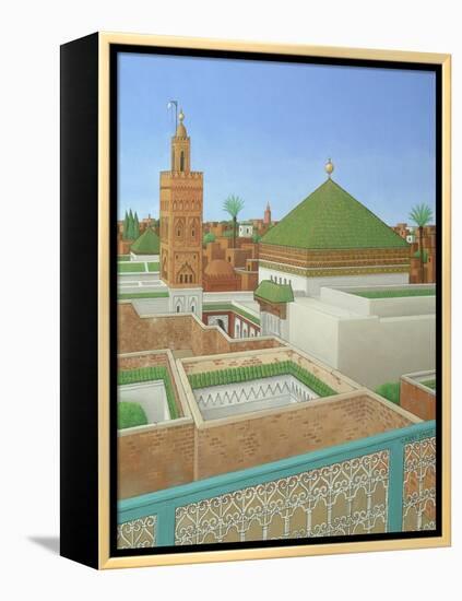 Rooftops, Marrakech-Larry Smart-Framed Premier Image Canvas