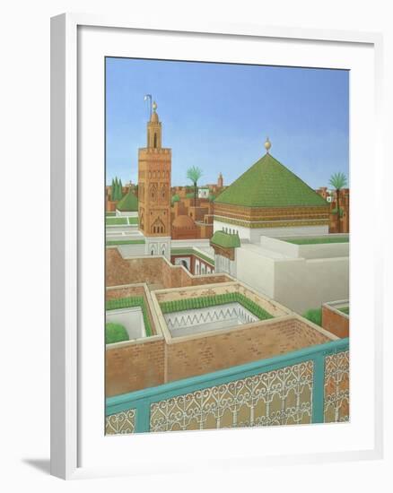 Rooftops, Marrakech-Larry Smart-Framed Giclee Print