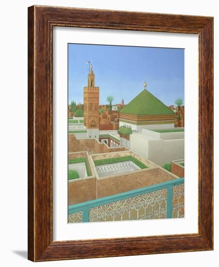 Rooftops, Marrakech-Larry Smart-Framed Giclee Print