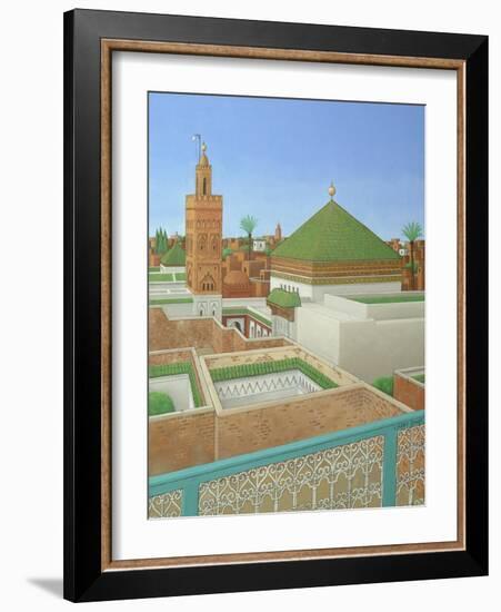 Rooftops, Marrakech-Larry Smart-Framed Giclee Print