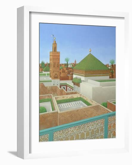 Rooftops, Marrakech-Larry Smart-Framed Giclee Print