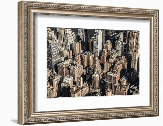 Rooftops, Midtown, Manhattan, New York, United States of America, North America-Alan Copson-Framed Photographic Print