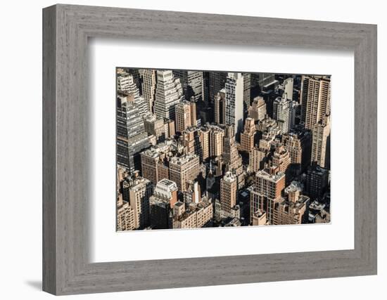 Rooftops, Midtown, Manhattan, New York, United States of America, North America-Alan Copson-Framed Photographic Print