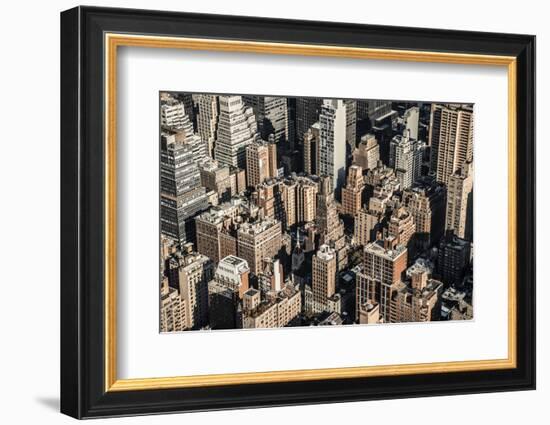 Rooftops, Midtown, Manhattan, New York, United States of America, North America-Alan Copson-Framed Photographic Print