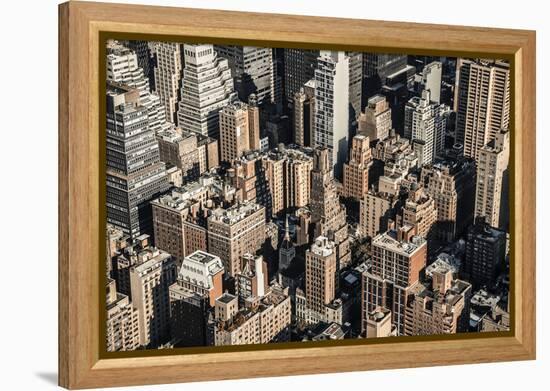 Rooftops, Midtown, Manhattan, New York, United States of America, North America-Alan Copson-Framed Premier Image Canvas