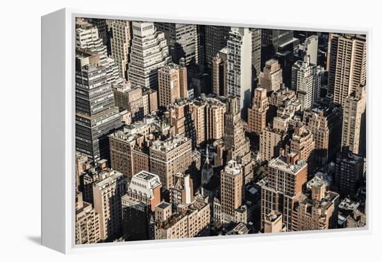 Rooftops, Midtown, Manhattan, New York, United States of America, North America-Alan Copson-Framed Premier Image Canvas