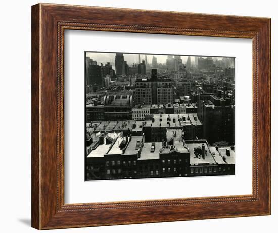 Rooftops, New York, c. 1945-Brett Weston-Framed Photographic Print