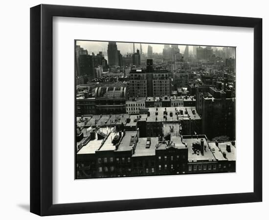 Rooftops, New York, c. 1945-Brett Weston-Framed Photographic Print