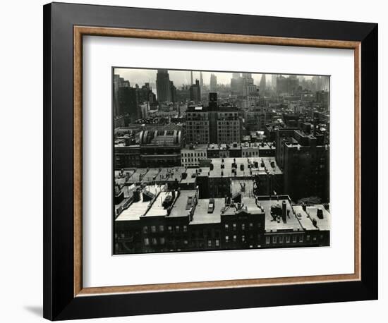 Rooftops, New York, c. 1945-Brett Weston-Framed Photographic Print