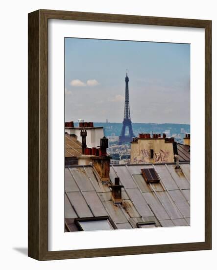 Rooftops of Paris-Marilyn Dunlap-Framed Art Print