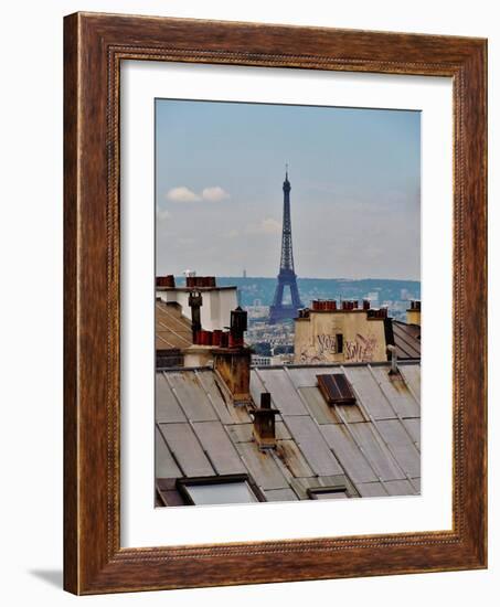 Rooftops of Paris-Marilyn Dunlap-Framed Art Print