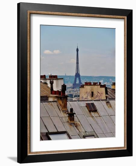 Rooftops of Paris-Marilyn Dunlap-Framed Art Print