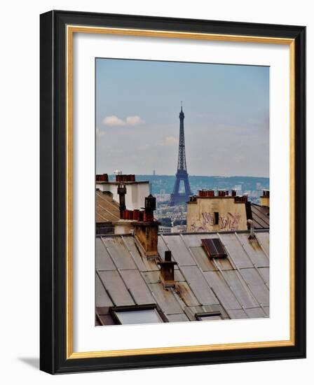 Rooftops of Paris-Marilyn Dunlap-Framed Art Print