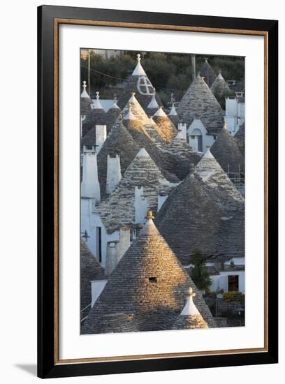 Rooftops of Traditional Trullos (Trulli) in Alberobello-Martin-Framed Photographic Print