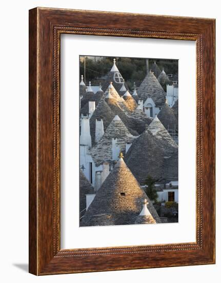 Rooftops of Traditional Trullos (Trulli) in Alberobello-Martin-Framed Photographic Print