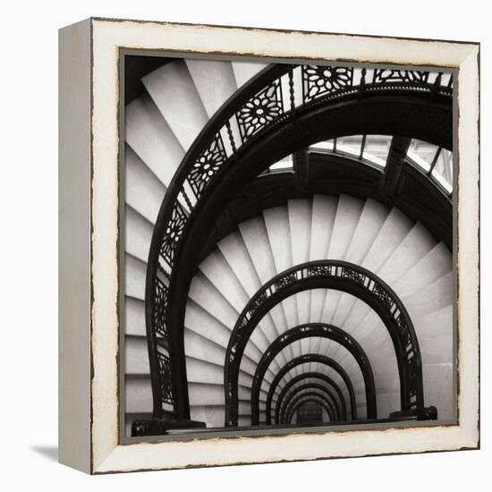 Rookery Stairwell Sq-Jim Christensen-Framed Premier Image Canvas