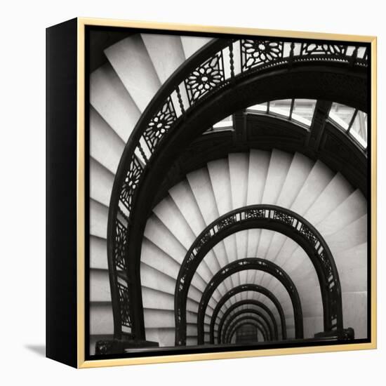 Rookery Stairwell Sq-Jim Christensen-Framed Premier Image Canvas