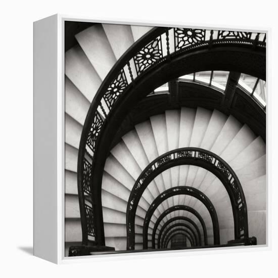 Rookery Stairwell Sq-Jim Christensen-Framed Premier Image Canvas