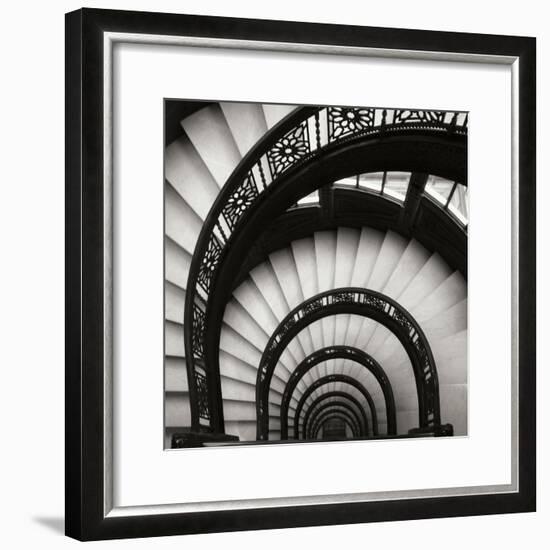 Rookery Stairwell Sq-Jim Christensen-Framed Premium Photographic Print