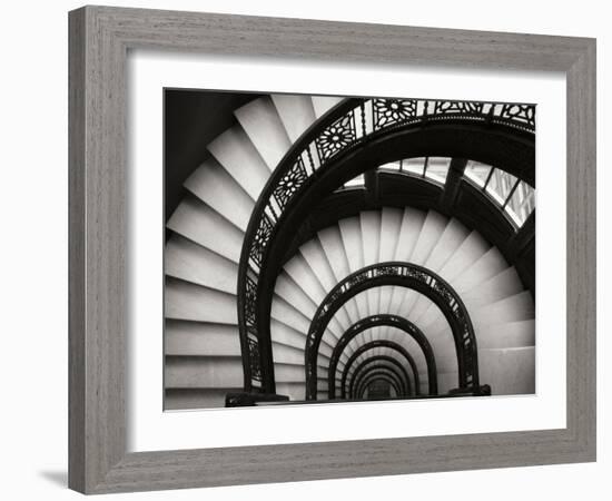 Rookery Stairwell-Jim Christensen-Framed Photographic Print