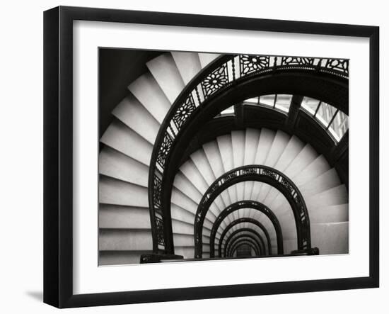 Rookery Stairwell-Jim Christensen-Framed Photographic Print