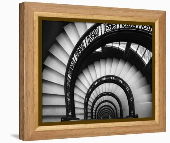 Rookery Stairwell-Jim Christensen-Framed Stretched Canvas