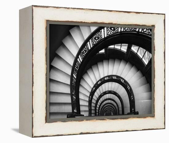 Rookery Stairwell-Jim Christensen-Framed Stretched Canvas