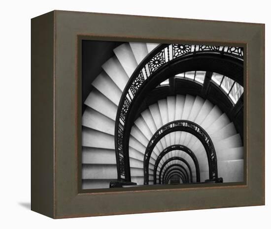 Rookery Stairwell-Jim Christensen-Framed Stretched Canvas