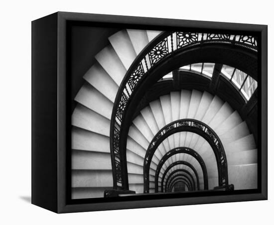 Rookery Stairwell-Jim Christensen-Framed Stretched Canvas