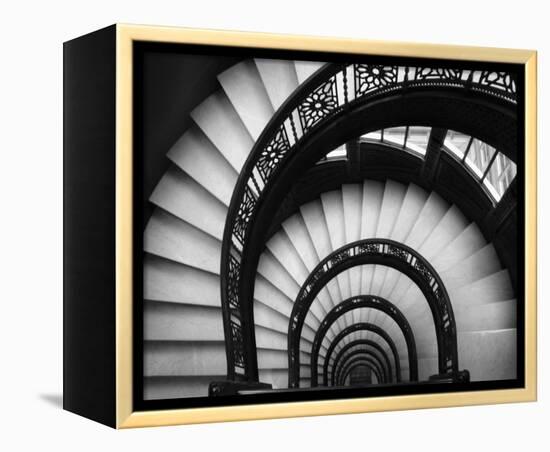 Rookery Stairwell-Jim Christensen-Framed Stretched Canvas