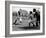 Rookie Outfielder from Racine Preparing to Sock One on the Nose-Wallace Kirkland-Framed Photographic Print