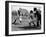 Rookie Outfielder from Racine Preparing to Sock One on the Nose-Wallace Kirkland-Framed Photographic Print