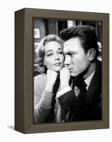 Room At The Top, Simone Signoret, Laurence Harvey, 1959-null-Framed Stretched Canvas