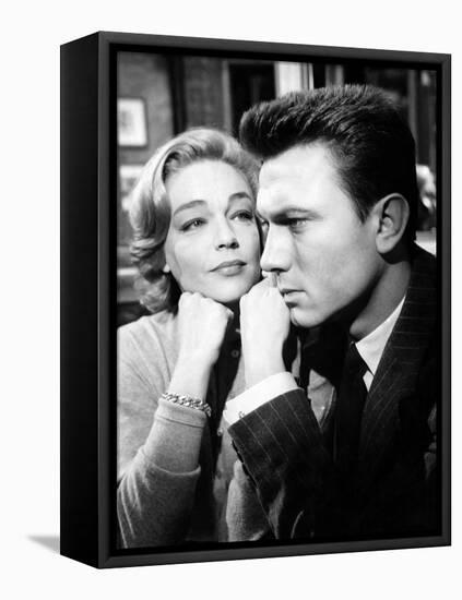 Room At The Top, Simone Signoret, Laurence Harvey, 1959-null-Framed Stretched Canvas