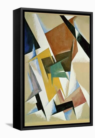 Room Construction-Liubov Sergeevna Popova-Framed Premier Image Canvas