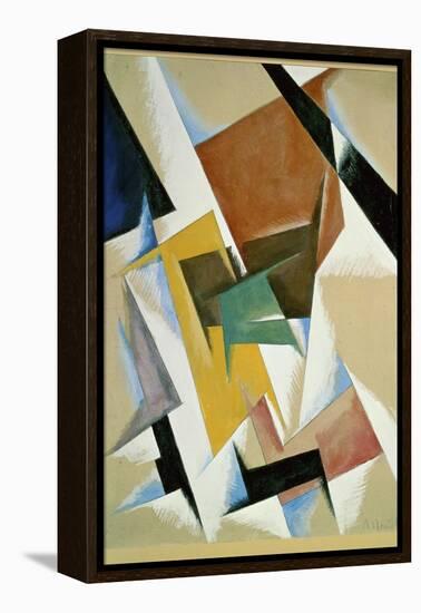 Room Construction-Liubov Sergeevna Popova-Framed Premier Image Canvas