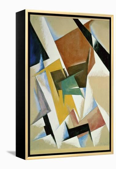 Room Construction-Liubov Sergeevna Popova-Framed Premier Image Canvas