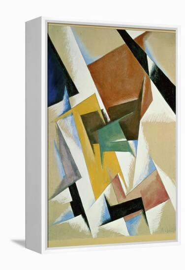 Room Construction-Liubov Sergeevna Popova-Framed Premier Image Canvas