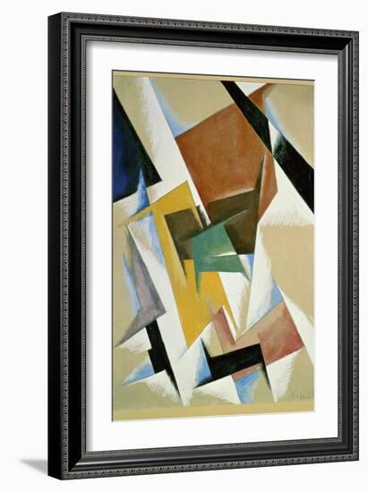 Room Construction-Liubov Sergeevna Popova-Framed Giclee Print